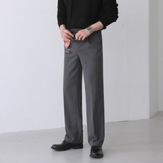 웜히트 기모 세미와이드 스판 링클프리 S-4XL 슬랙스 팬츠(3color)