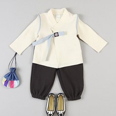 고급 남아한복 아기 돌 유아 아동 키즈 어린이 생활 개량 한복 남자아이 설빔 조카선물 잔칫날 (복주머니 증정)