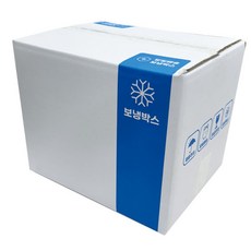 [세화박스] 종이 보냉 흰색 택배박스, 15개, 화이트