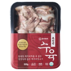 돈두육미 초신선 돼지머리 수육 500g + 소스포함, 1개