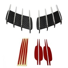 본넷휀다 에어덕트 E타입 크롬덕트 자동차악세사리