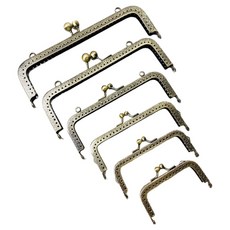 헤세드 (NEW) 엔틱 사각 동전지갑프레임 6종, 엔틱 10.5cm, 1개