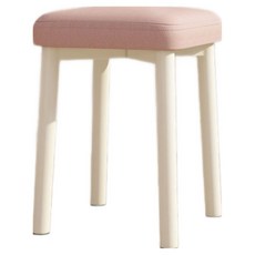 하루모리 적층형 컬러스퀘어 보조의자 스툴, 1개, 핑크