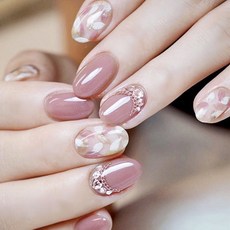 잇템샵 젤네일스티커, 2개, 라운 TR027