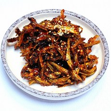 국산 중멸치 고추장볶음 500G (머리내장제거), 1개