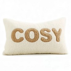 부드럽고 포근한 북유럽 감성 COZY 인테리어 쿠션 커버