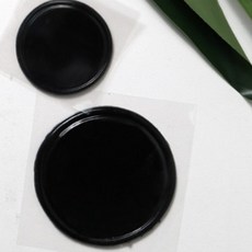 캔들나라 미니 차량용 젤패드 4cm 6cm, 1개, 블랙 4cm