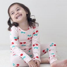 잼베이비 면모달스판 여아 9부 쫀쫀하고 부드러운 봄 가을 유아동 실내복