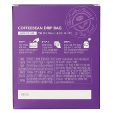 咖啡豆滴袋咖啡哥倫比亞黑暗, 10g, 5包, 6盒