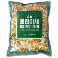 볶음밥 냉동 혼합야채 4종 야채혼합 손질야채, 1kg, 2개