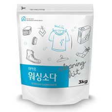 위아홈 미국산 천연 탄산소다 워싱소다 분말세제, 1개, 3kg