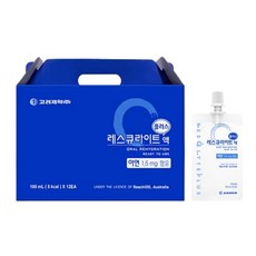 고려제약 레스큐라이트 플러스액 마시는 포도당 비타민 혼합음료 어린이, 12개, 100ml