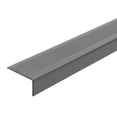 스내피 PVC 계단 모서리 미끄럼방지 패드, 그레이, 4개