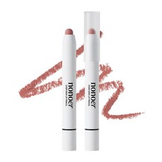 노노어 오버 듀 립펜슬, 002호_스웨이드 로지브라운, 1개