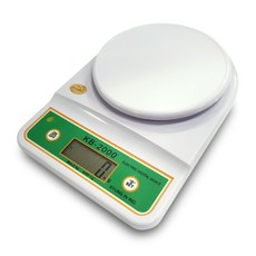 경인산업 디지털 주방저울 KB-2000 (2kg/1g) 전자저울