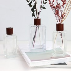 캔들나라 나무캡 디퓨저 용기, 소, 1개, 500ml