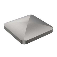 치트몰 평온 메탈 스피너 손가락 장난감 14+, 실버 사각, 1개