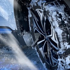 오토크로바 B100 전차종 겨울자동차용품 벨트형 크로바스노우체인 우레탄체인 8P, 1개