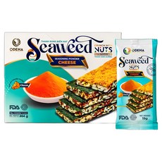 海苔堅果夾心 起司風味 16包, 1盒, 304g
