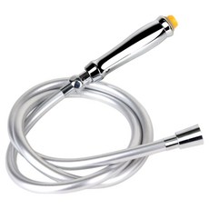 와이넷 국산 탈부착 컬러헤드뱅뱅 스마트 연장호스 실버 (길이선택), 1.5m