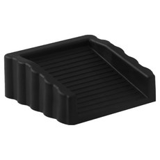 지니밸리 문닫힘 방지 도어 스토퍼 3개입, 검정