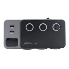 ANBORTEH 安伯特 電壓監控 PD+QC3.0 8孔車充 1年保固, 黑, 1入