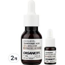OGC 트라넥삼산 10% 위드 히알루론산3 멜라닌 기미 미백 앰플 (중점도), 2개, 30ml