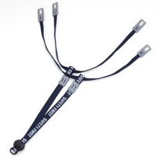 세이프라인 안전모 원터치 턱끈 5개, 네이비