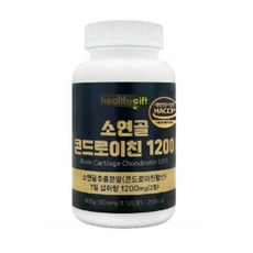 소연골 콘드로이친 1200 식약처 HACCP 인증 보스웰리아 우슬 추출분말 함유 대용량 부모님 선물, 120정, 6개