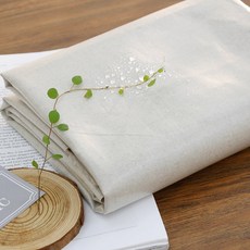 방수천 린넨 라미네이트 TPU 방수원단 무지 내츄럴 한마, 1개