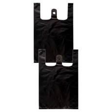 손잡이 마트 비닐봉투 검정, 15L, 400개