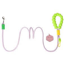 요리죠리하우스 리틀폼폼 3IN1 리드줄 산책줄 1.85M, 스카이블루, 1개