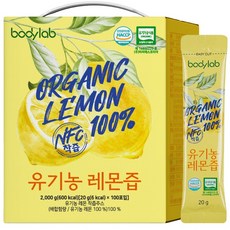 바디랩 유기농 레몬즙, 2kg, 1박스