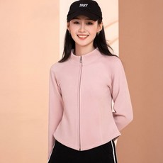 MERAKA 여성 슬림핏 기모 스포츠 집업 자켓 운동복 요가 러닝 필라테스점퍼