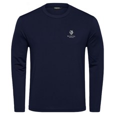 블랙야크 긴팔 라운드티셔츠2 네이비 기능성 속건성 여름 티셔츠 작업현장 일상생활 캐주얼 워크웨어 런닝 등산 스포츠