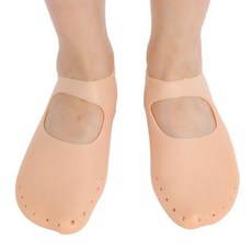 캉스앤코 풋케어 발각질 발보습 발팩실리콘 발팩양말, 2개입, 2세트, 스킨 L