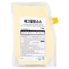 에그필링소스 1kg 에그타르트 만들기 에그크림 에그 크림치즈, 1개