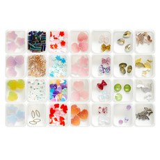 MEIBROWN 美甲珍珠飾品套組28種 E款 MSM30, 混色, 1套