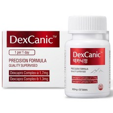 덱카닉정 dexcanic 30일분, 1박스, 30정