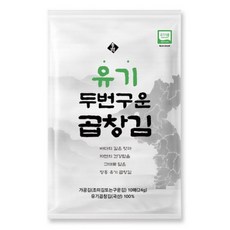 25년 유기 두번구운 곱창김 (100매), 24g, 10개