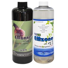 이엠하우스 EM원액 맑은 EM 2종 세트, 1000ml, 2개, 1L
