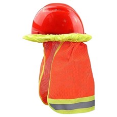 울트라썬가드 안전모 햇빛가리개, 9개, 주황색