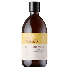 한애가 삼미 은행식초 | 3년 숙성 은행과 3가지 쌀로 빚은 천연발효식초 [원산지:국산(인천광역시 강화군)], 1개, 500ml