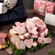 [합천축협] 합천황토한우 1++정육/우족/사골세트 5kg 한우선물세트, 1세트