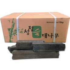 청정챔프 100%대나무 고온탄 청정대나무비장탄 기본형10kg 절단형9kg 원형 바베큐 캠핑숯, 10kg, 1개, 청정대나무숯(기본10형)