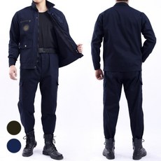 카이스코 다용도 현장 작업복 상하세트 용접복 낚시복 근무복-EG