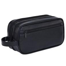 그랑누보 3WAY 방수 골프 파우치 백, 1개, 딥 블랙