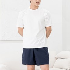 남성 우븐 숏팬츠 바스락 밴딩 런닝 등산 반바지