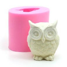 3D 부엉이 대형 몰드