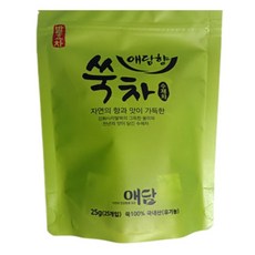 무농약 사자발쑥 쑥차 50티백 강화약쑥 발효쑥차 약쑥차 원재료 유기농, 1g, 50개입, 2개, 25개입